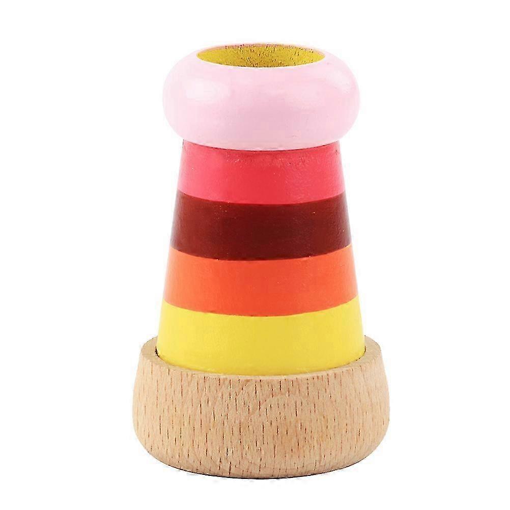 Wood Kaleidoscope Toy Beautiful Educational Toy Kaleidoscope Toy for Child Baby Kid Color First