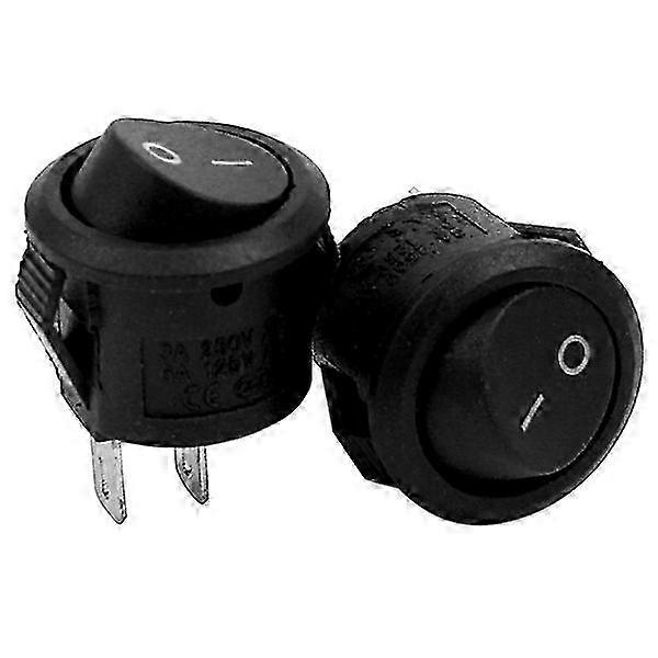 2x On/Off Self Latching Press Buttons Rocker Switch Toggle for Car Auto Boat