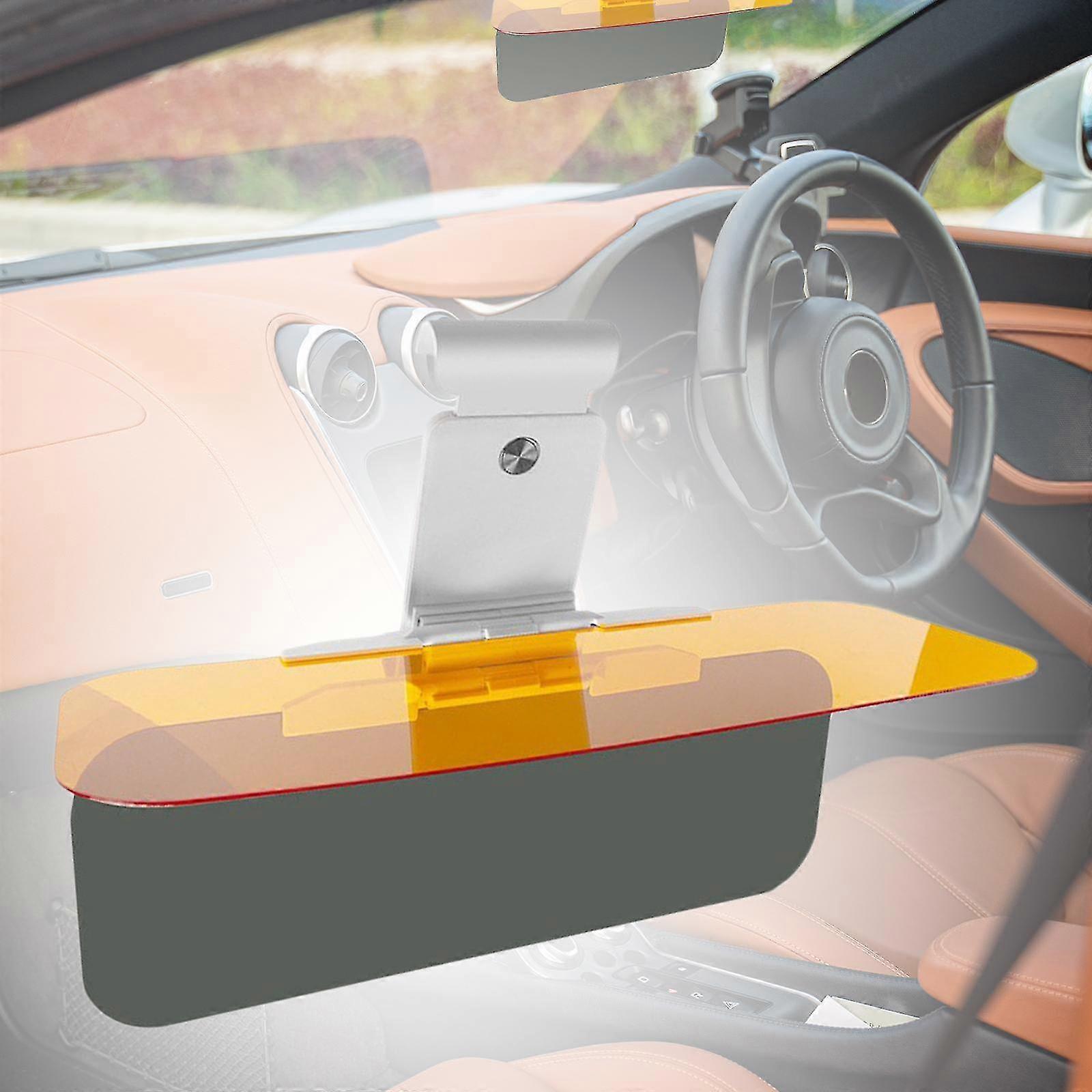 Universal Vehicle Sun Visor Extension Glare Shield Accessory for Day and Night Use to Enhance Safe Driving Easily Installed and Versatile