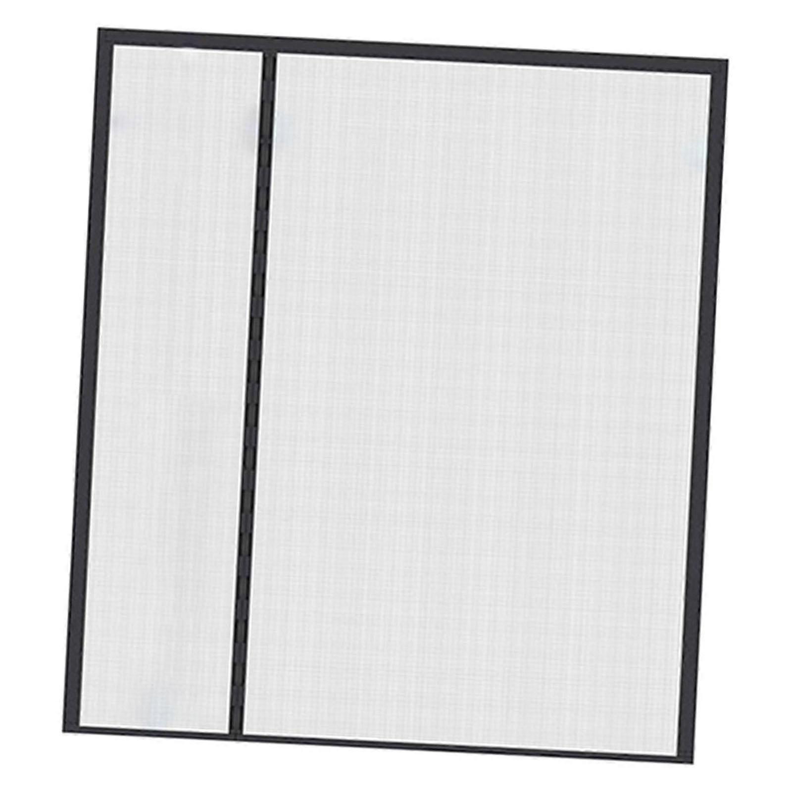 Magnetic Mesh Screen Door Partition Suitable for Door Size 72 x 80 Inch Ideal for Courtyard Use
