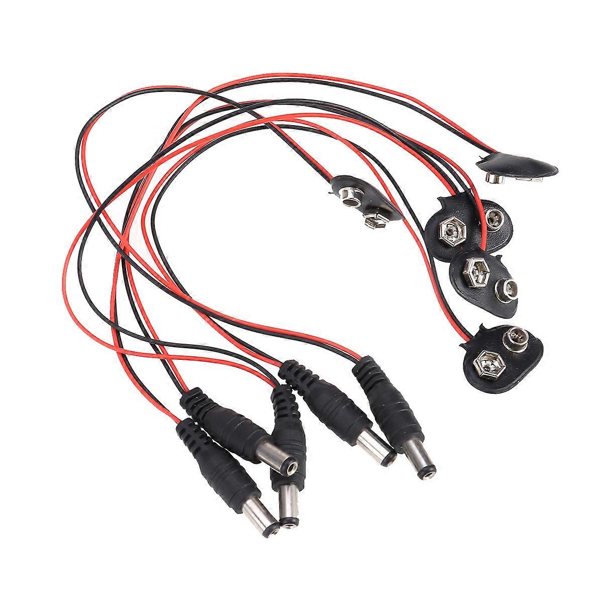 9V Battery Wire with Plug for Efficient Power Supply