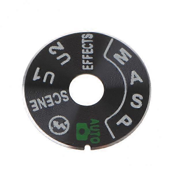 9X Function Dial Mode Plate Interface Cover Nameplate for Nikon D750 DSLR