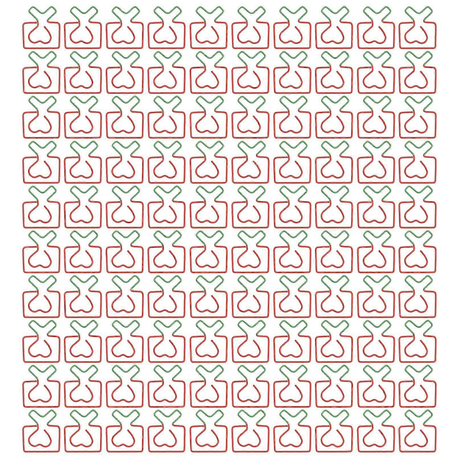 2025 Latest Model  100pcs Paper Clips Multipurpose Innovative Cute Mini Metal