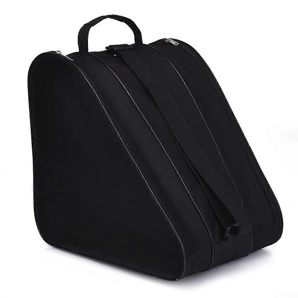 Skating Equipment Backpack - Multifunctional, User-Oriented Black Backpack for Skating Gear