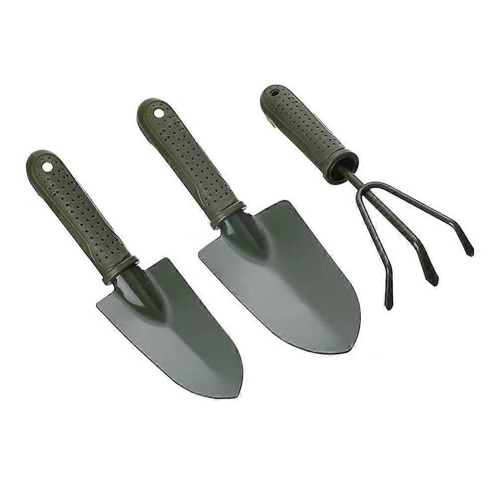 Premium Quality Garden Tools Set, Rake and for Planting and Soil Cultivation