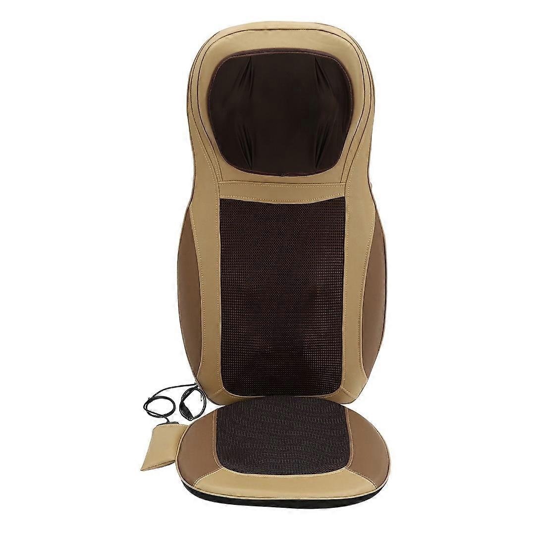 CNCEST 80cm Beige/Black Massage Seat Cushion Massage Chair Pad for Placing on the Sofa Recliner Offi