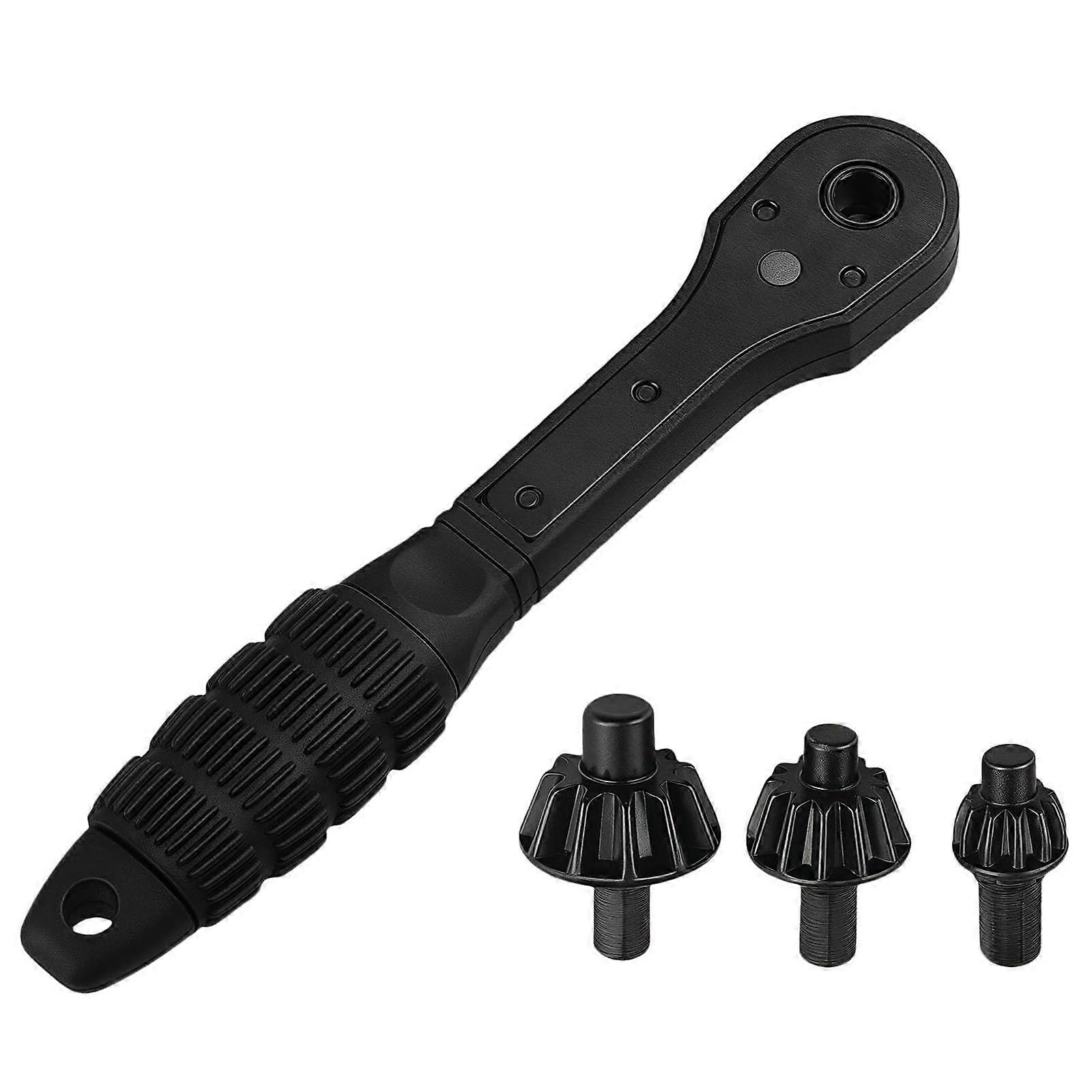 2in1 drill chuck key, ratchet wrench, drill chuck key with adapter, 3 sizes drill chuck key for drills, most drills and power tools