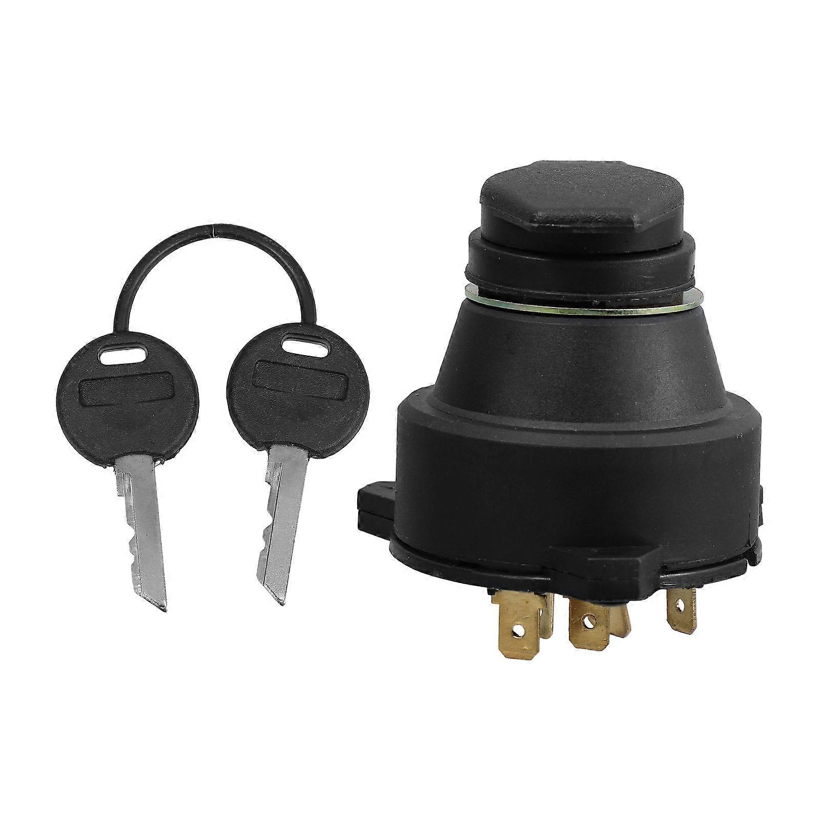 Starter Switch Mower Ignition Switch Power Starts Compatible For John Deere Tractors Durable Construction 1Set