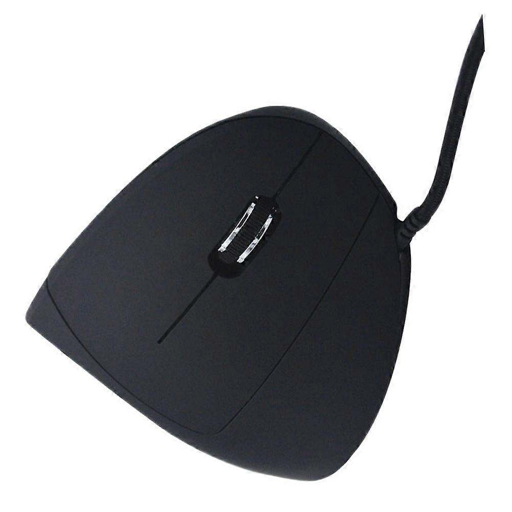 Gamer Mouse Vertical Handle Wrist Care Stylish Shape Computer Mouse for Office Work 12.6x4.5x4.5cm 1Pack
