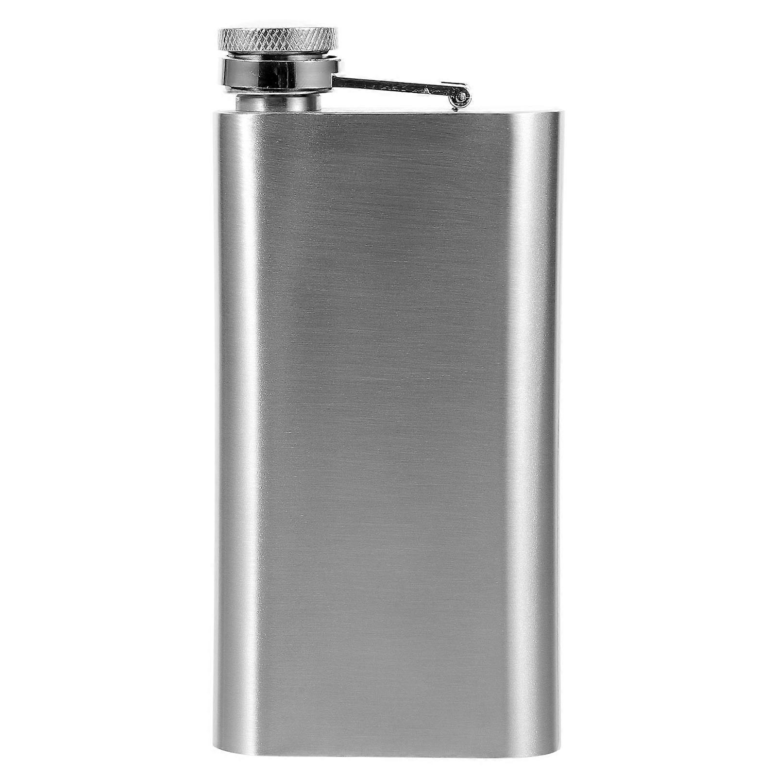 Stainless Steel Leakproof Hip Flask – Lightweight & Compact for Outdoor Camping, Travel, and Storage for Men & Women