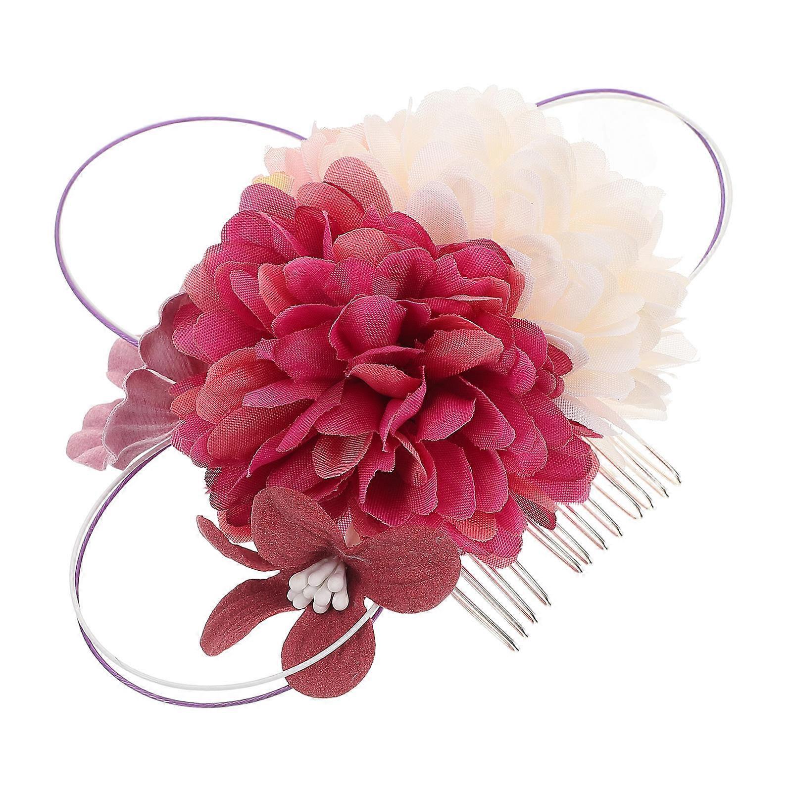 Here's a refined and engaging product description for your **Handmade Floral Hair Comb Japanese Style Chrysanthemum Hairpin**:
🌸 **Elegant