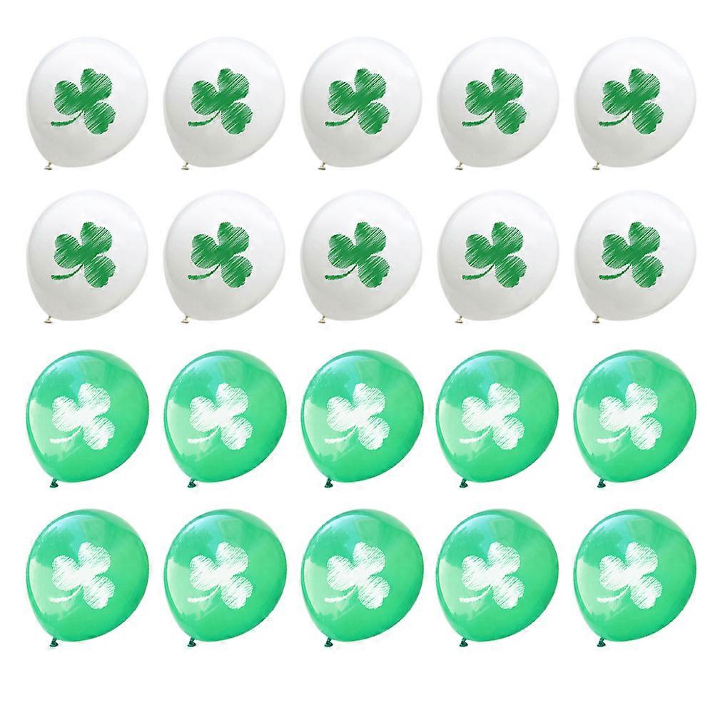 Ireland Balloons Extra Large Latex Balloon Patricks Day Party Decorations 20Pcs