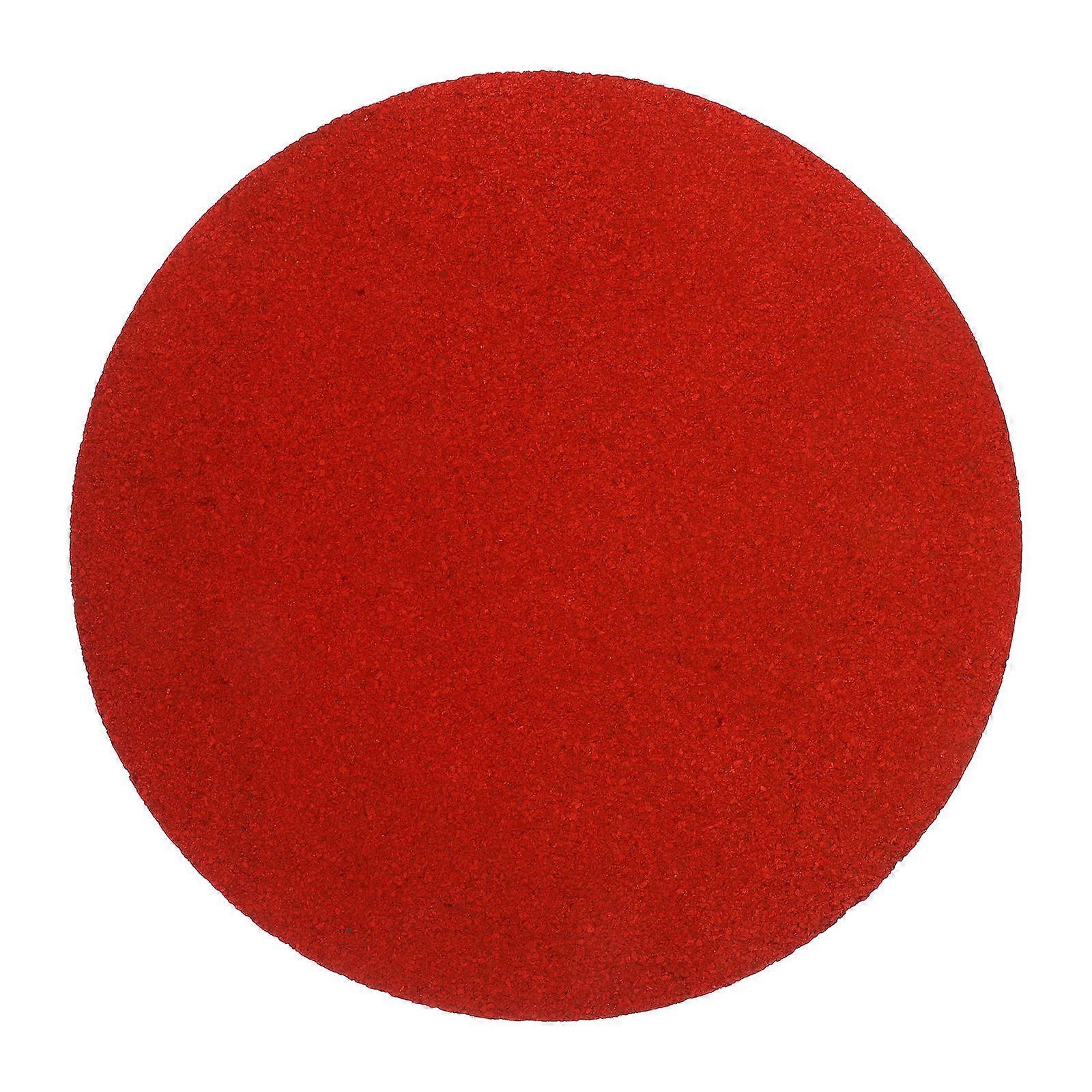 Photo Board For Pictures Round Self-Adhesive Cork Board For Office Cute Pin Board Decorative Bulletin Board Red 11.8X11.8X0.2in Memo Recording 1Pack
