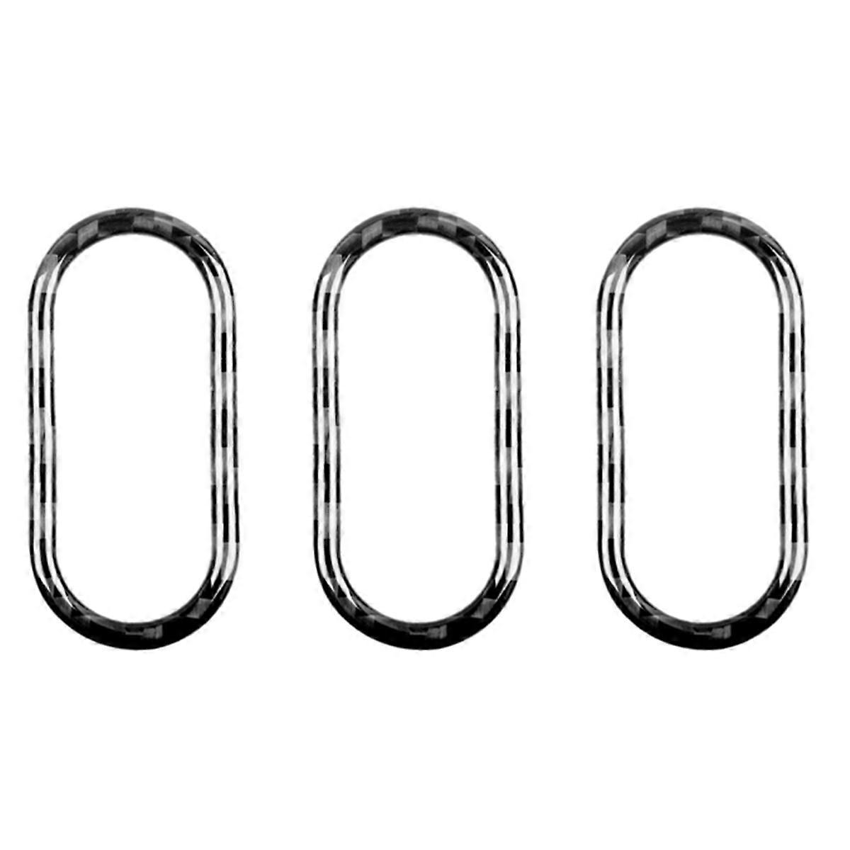 Carbon Fibre Warning Light Button Switch Cover for F55