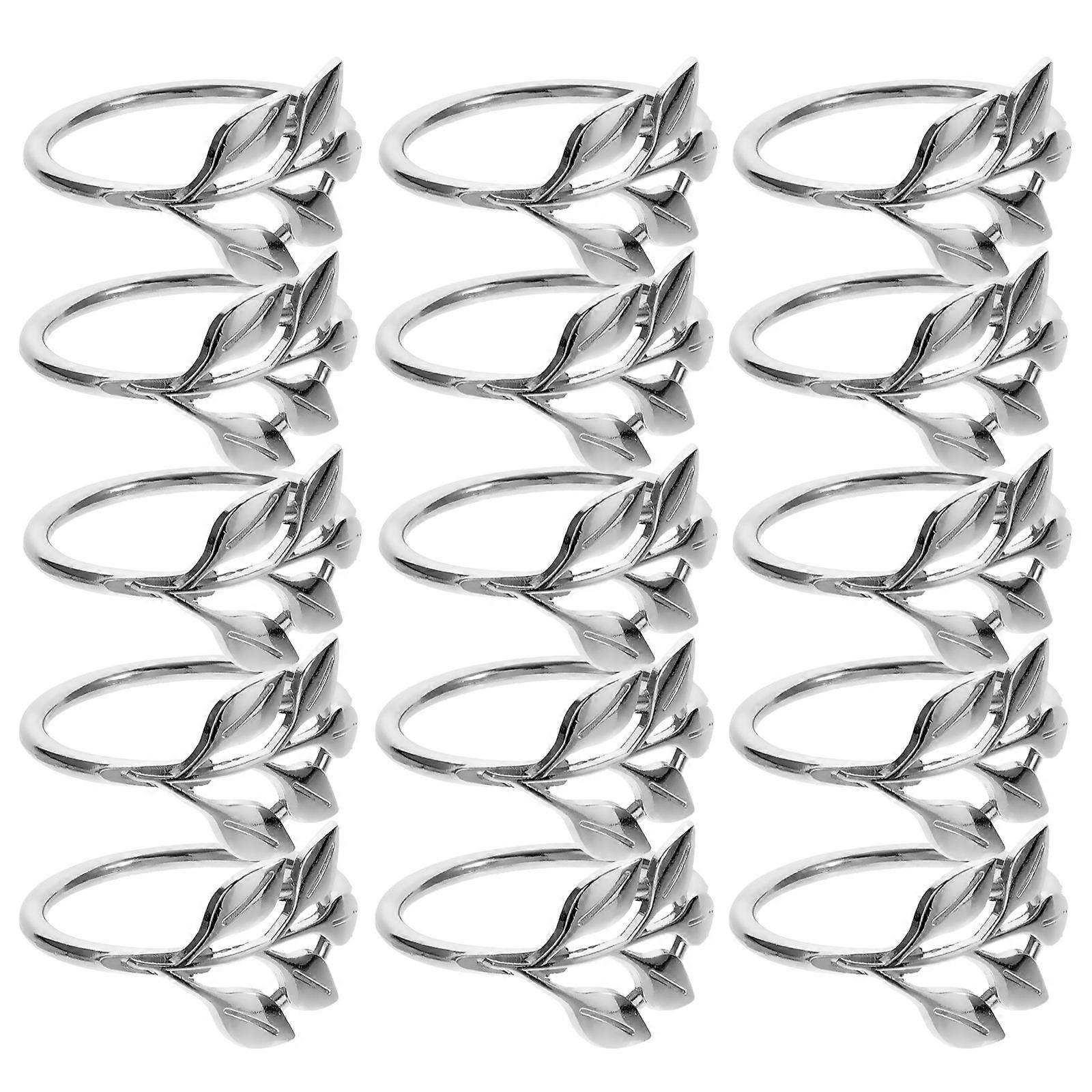 Napkin Holder For Table Festive Shape Leaf Design Birthday Party Holiday Reception Accessory 20Set