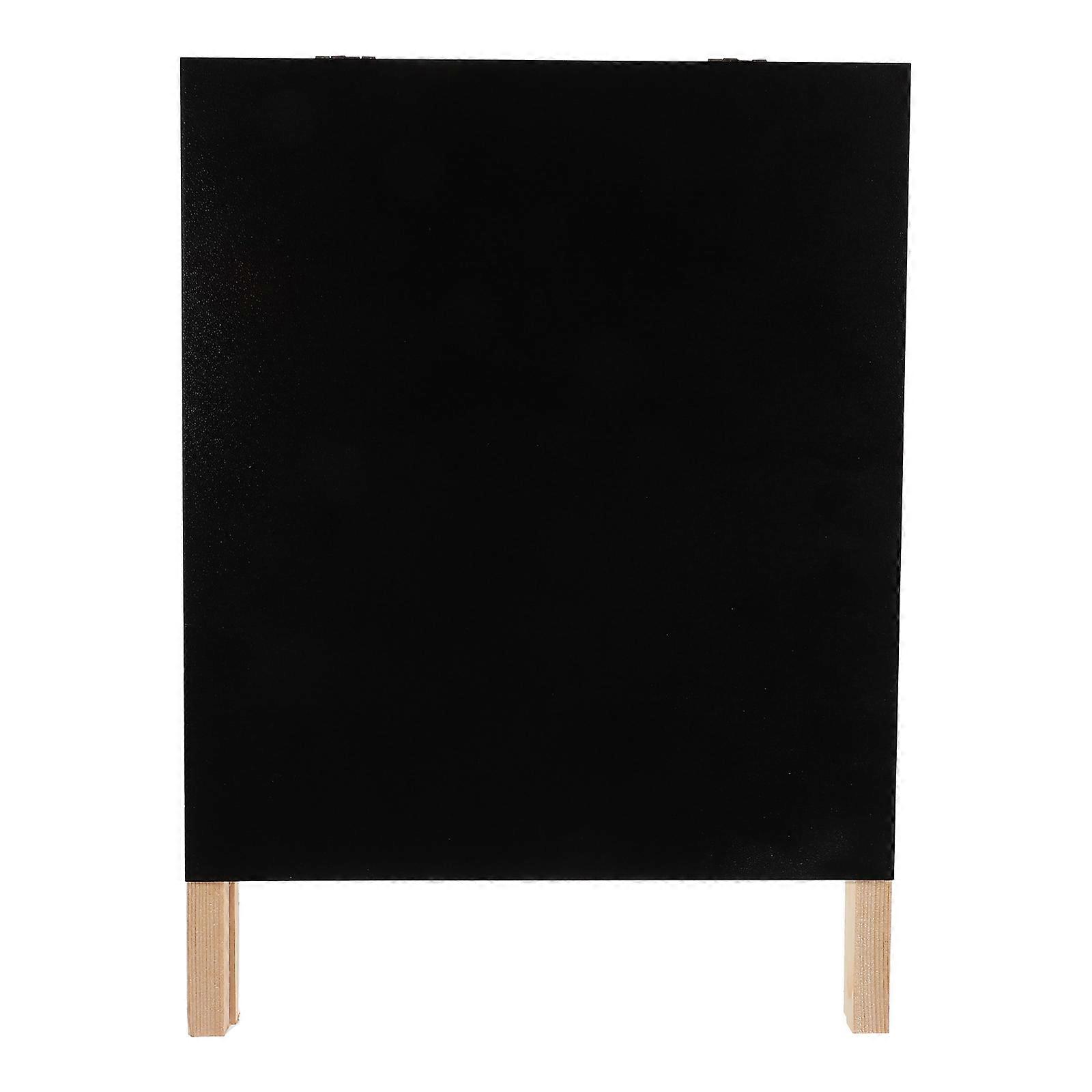 Message Board Sign Foldable Desk Chalkboard Rectangular Minimalist Design Home Use 1Pack
