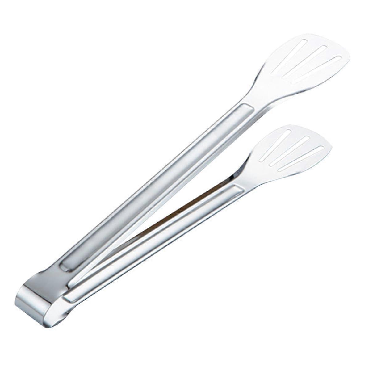 Kitchen tongs Heatresistant grill tongs for BBQ and buffet steaks pizzas and bread clean store