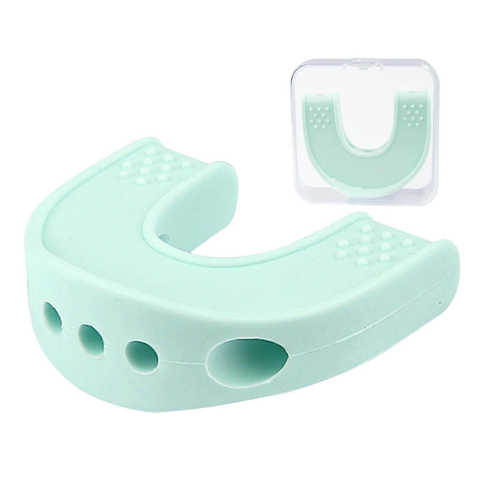 Jaw Trainer for Women and Men, Portable U-Shaped Double Chin Jawline Sculptor, Green Jaw Strengthening Device