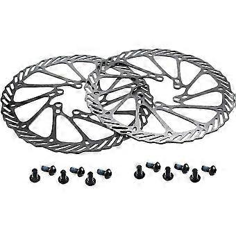 180mm Disc Brake Disc 2 Packs Stainless Bicycle Brake Disc 6 Bolts BMX MTB