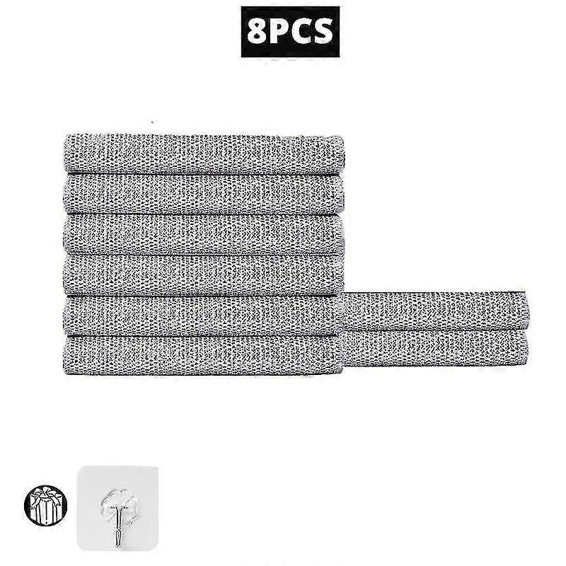 Magic Cleaning Cloth with Metallic Silver Fibers