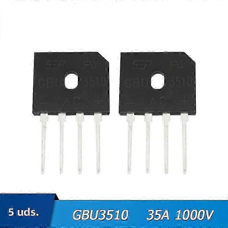 5-Piece Diode Bridge Rectifier Kit for Electronic Components