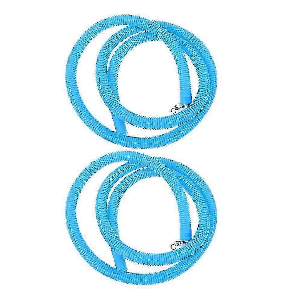 2pcs Washing Machine Drain and Inlet Hose Extension Set