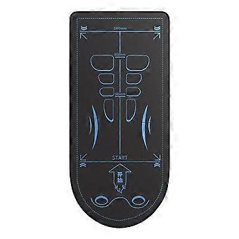 Ab Roller Knee Pad Mat Non Slip Exercise Mat 7mm Thick Foldable