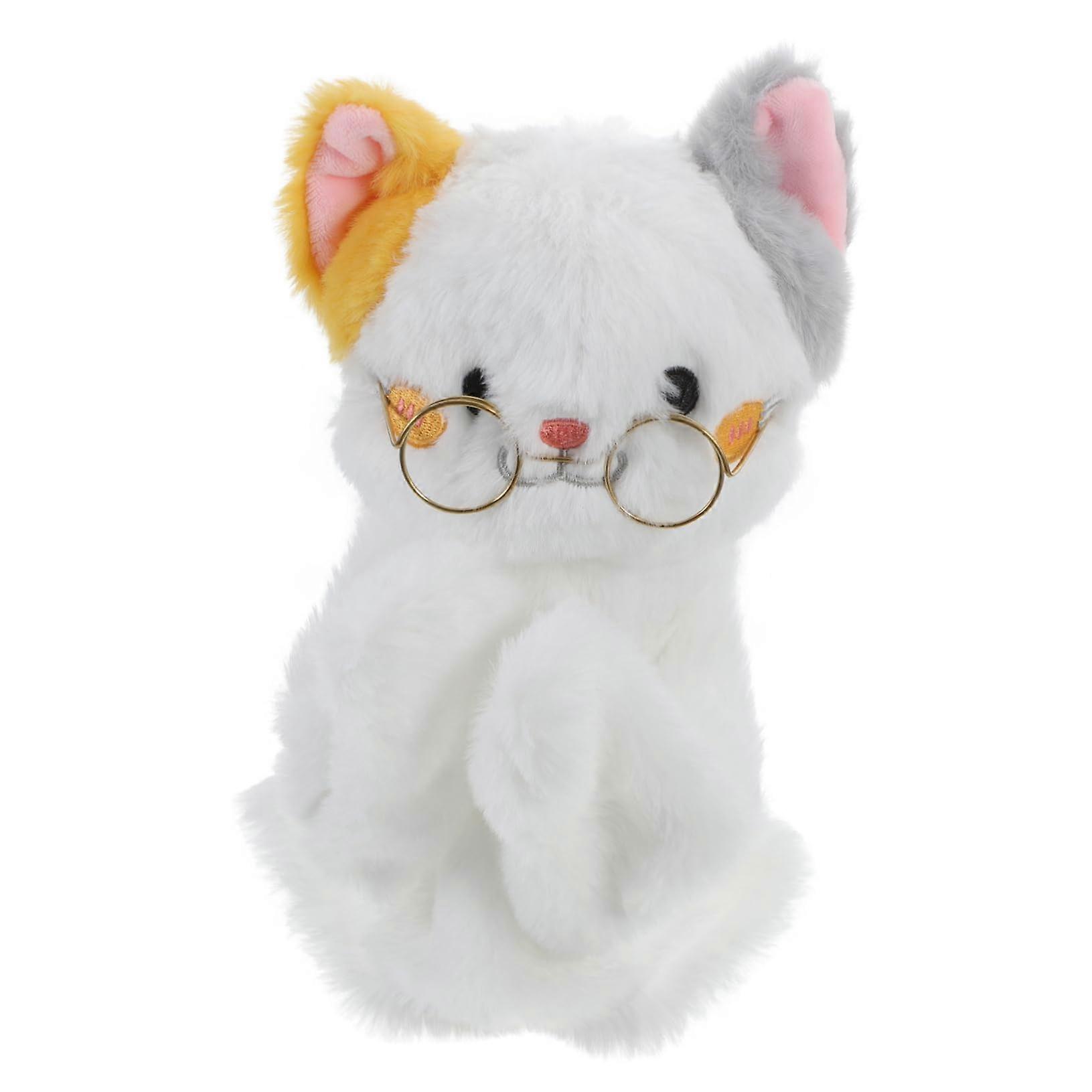 Cat Hand Doll Toy Plush Hand Puppet Funny Animal Hand Puppet