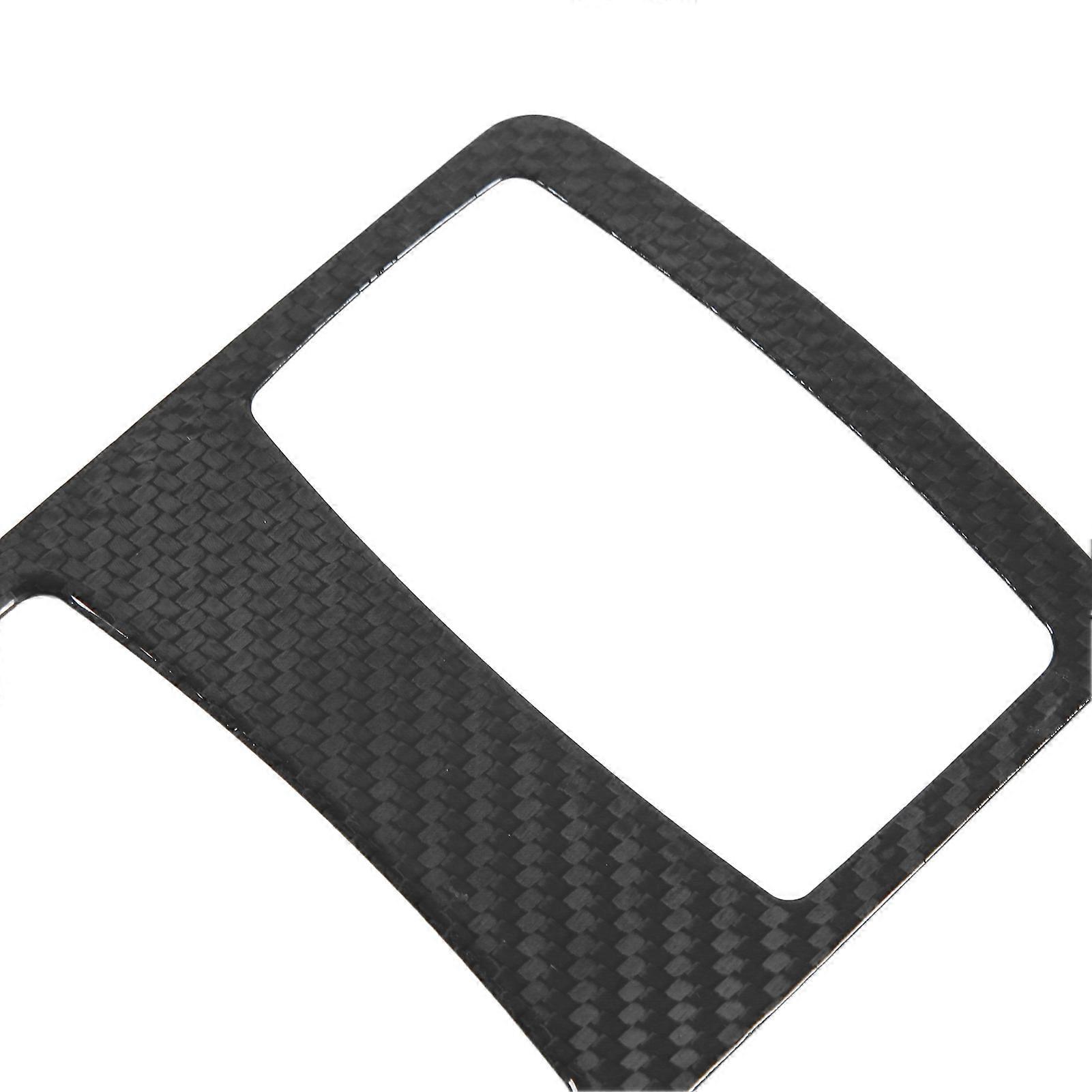 Center Control Navigation Player Frame Real Carbon Fiber Protection Replacement for GR Supra 2019‑2022