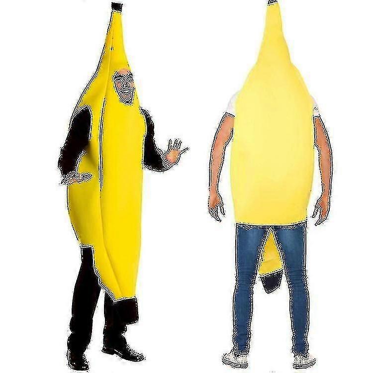 Banana Costume Adult Set for Halloween and Parties