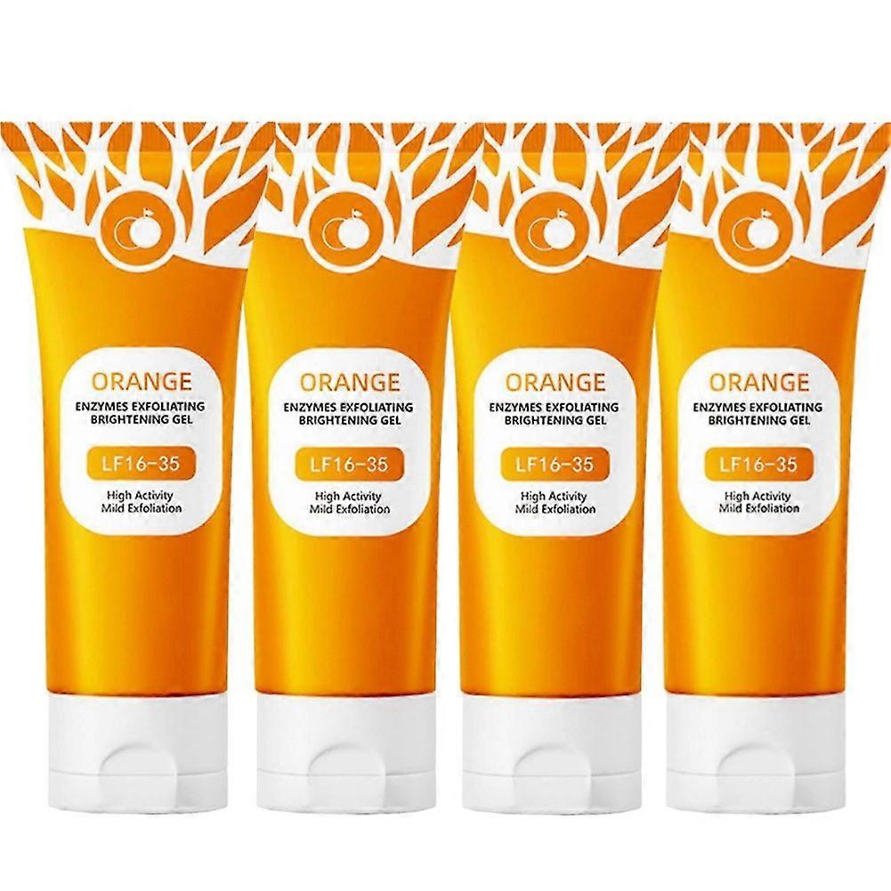 オレンジ酵素エクスフォリエイティングブライトニングジェルモイスチャライジングスムージングタイトアップ毛穴のホワイトニングブライトニングエクスフォリエイティングピーリングジェル
