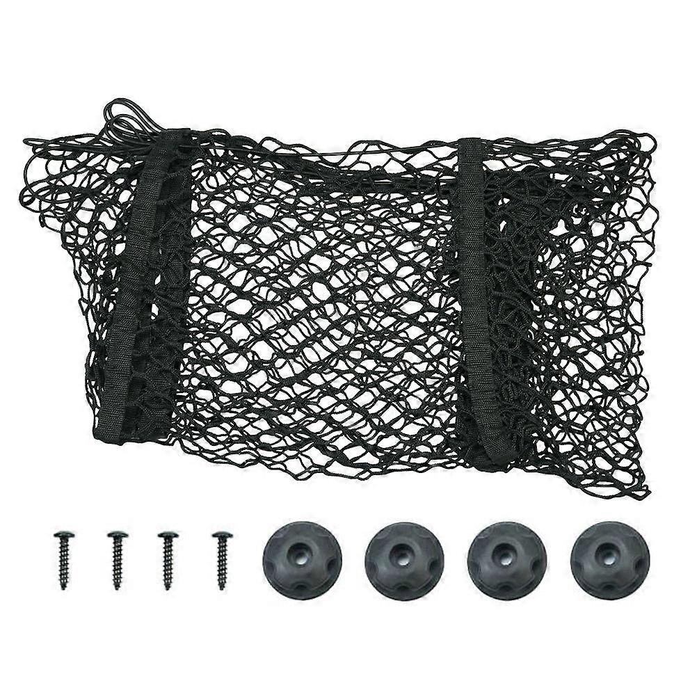 Car Trunk Mesh Organizer Elastic Storage Net for Vehicle Boot Compatible with Car SUV Pickup Truck Durable Polyester Multi Purpose Sundries Storage