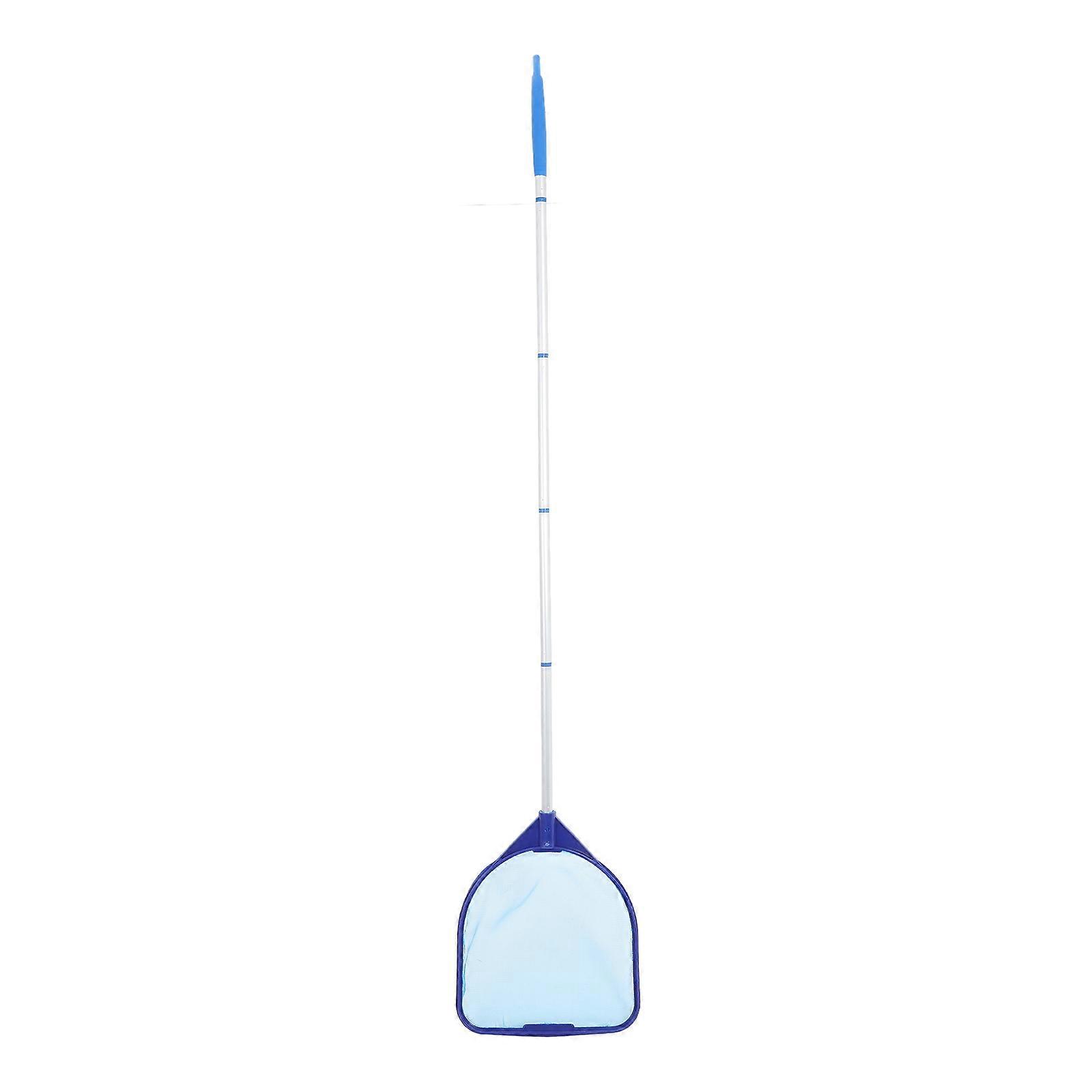 Extendable Pool Cleaning Net with Fine Mesh Rake for Efficient Leaf and Debris Removal – Lightweight and Portable for Pools and Hot Tubs