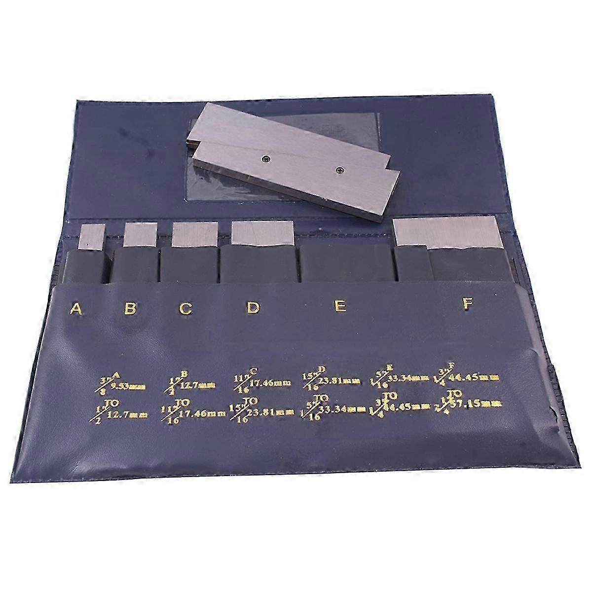 3900-0029 6 Piece Adjustable Parallel Set 3/8-2-1/4 Inch