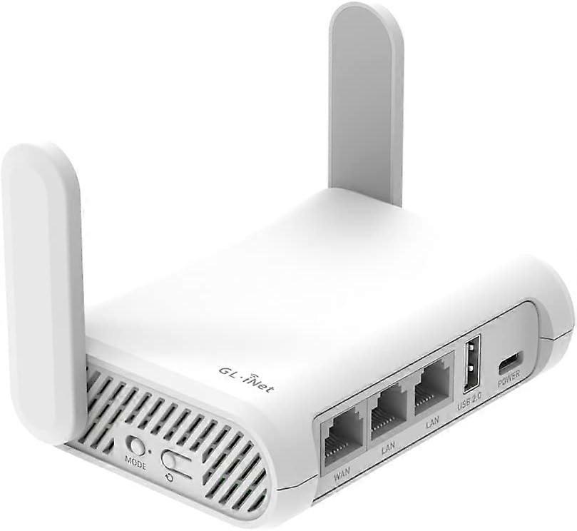 1200 (Opal) Secure Travel WiFi Router, AC1200 Dualband Gigabit Ethernet Wireless Netzwerk, IPv6 USB 2.0, Repeater Bridge Zugang