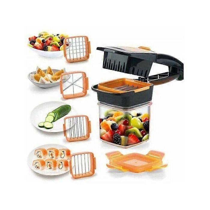 Fast Vegetable Slicer 7-piece Set Multi-function Kitchen Vegetables and Fruits