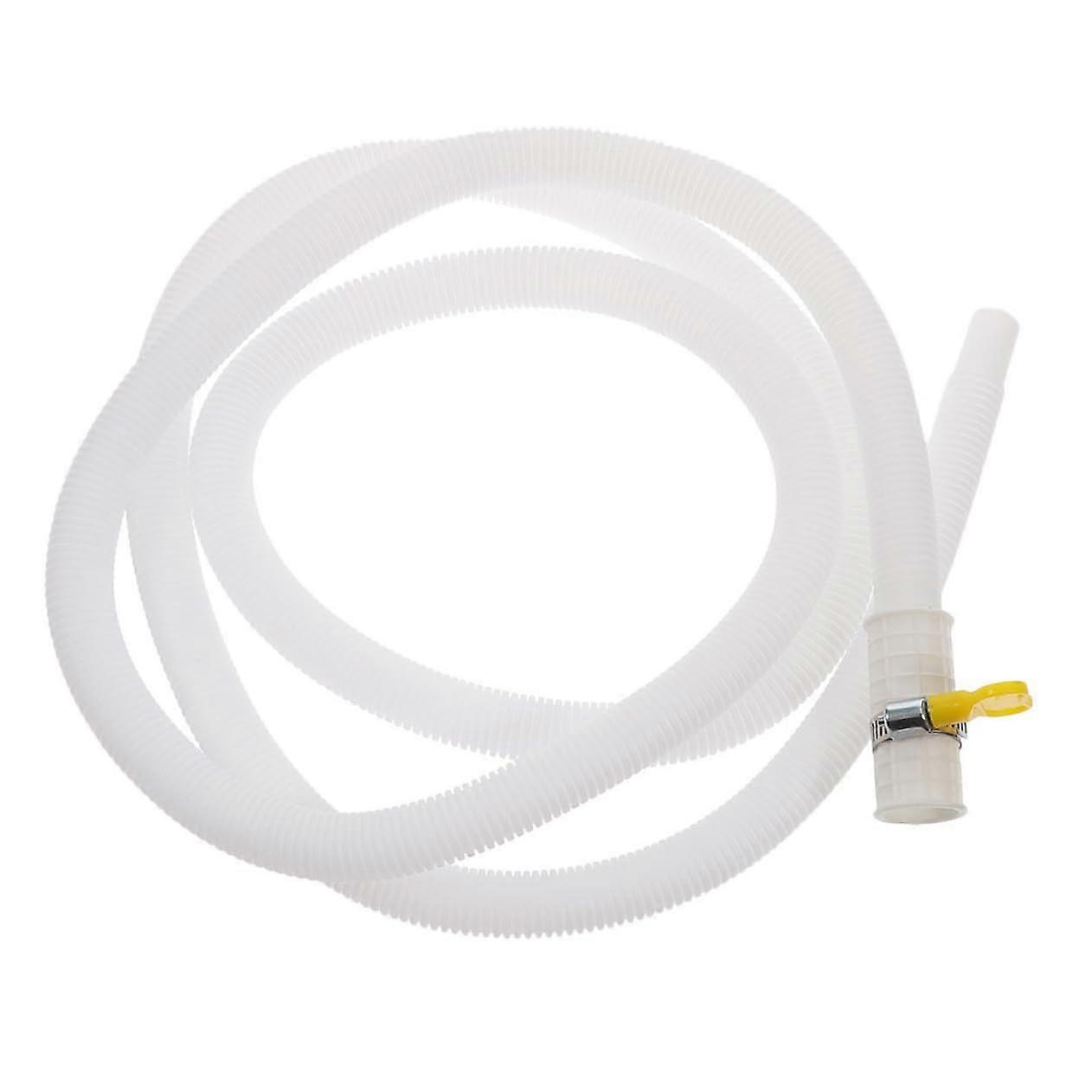 Air conditioner drain hose Flexible water drain hose For washing machines Easy to install Durable plastic material Versatile For various