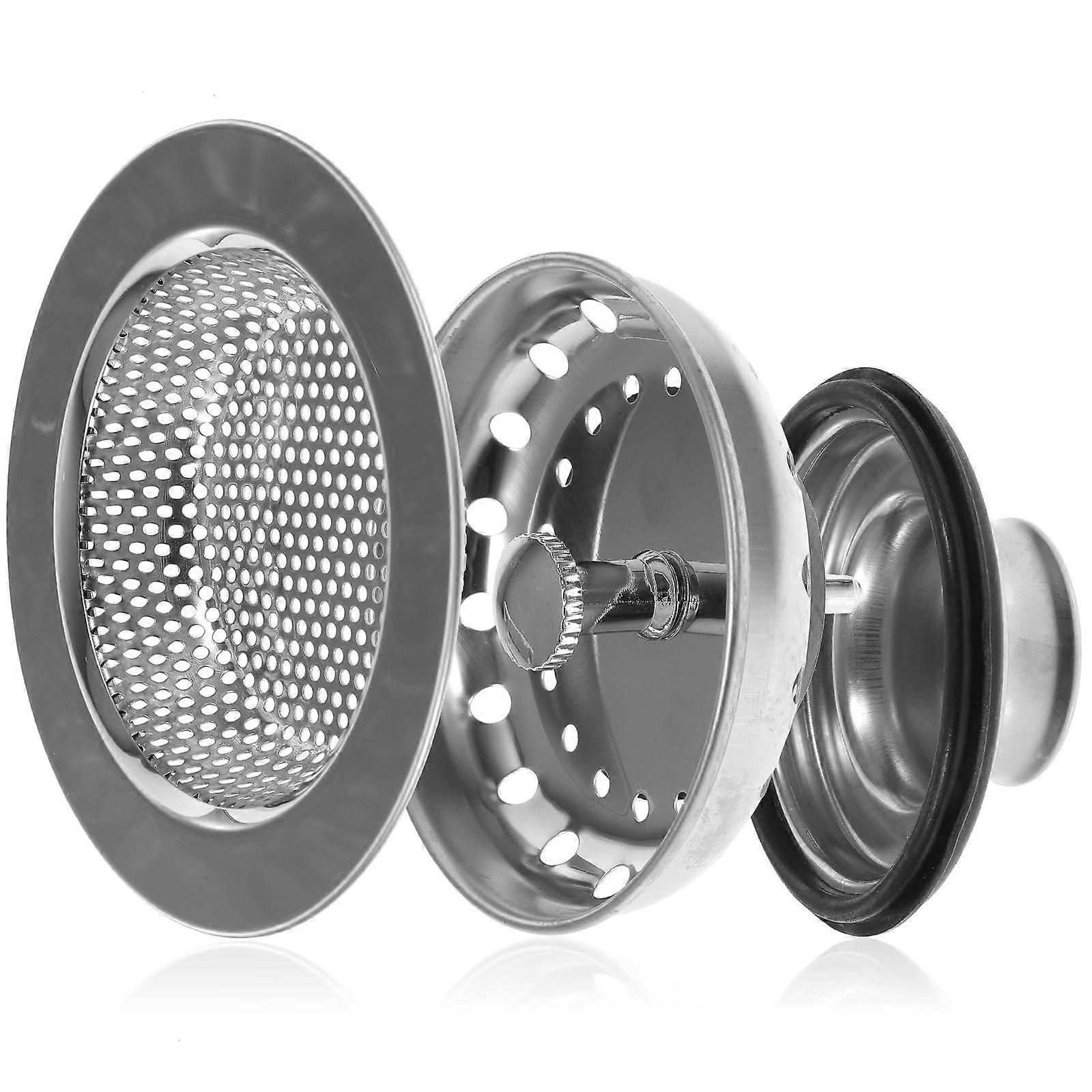 Kitchen Sink Basket Strainer Technology Homeowners Accessory 1Set