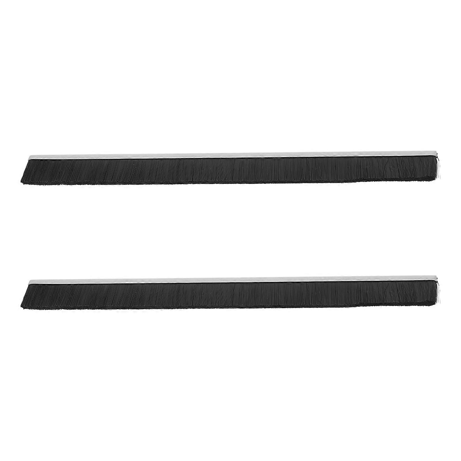 2pcs Mailbox Cleaning Brush Seal Strip with Nylon Bristles for Dustproof Maintenance of Letter Box Covers