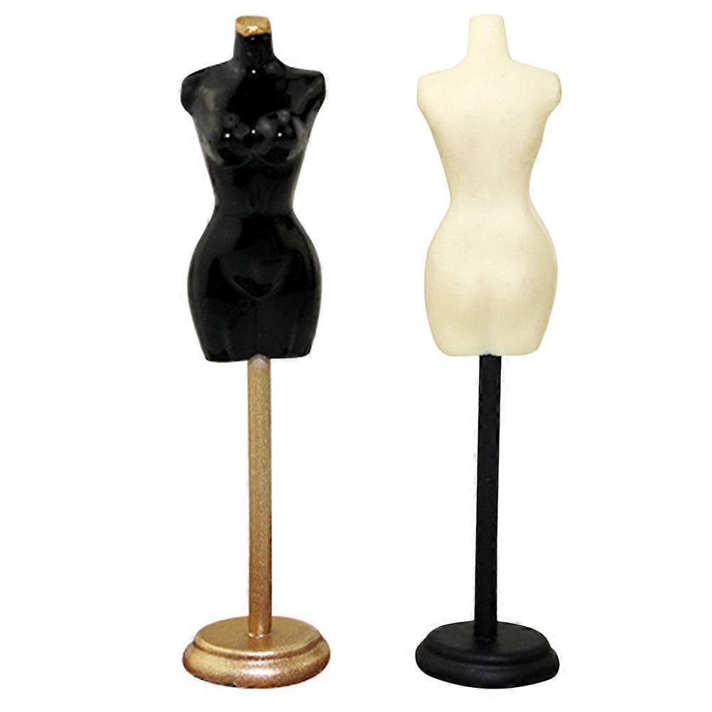 2pcs Mannequin Model Doll Display Rack Realistic Clothing Stand for Showcasing Outfits Skin Color