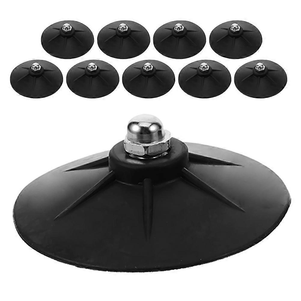 10pcs Rubber Suction Cups for Punching Replacement – Secure & Stable Floor and Glass Tile Mounting for Kickboxing Training