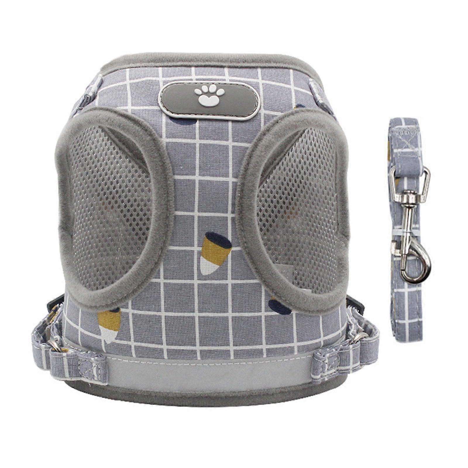 Dog Harness Escape-Proof With Reflective Stripes For Easy Control