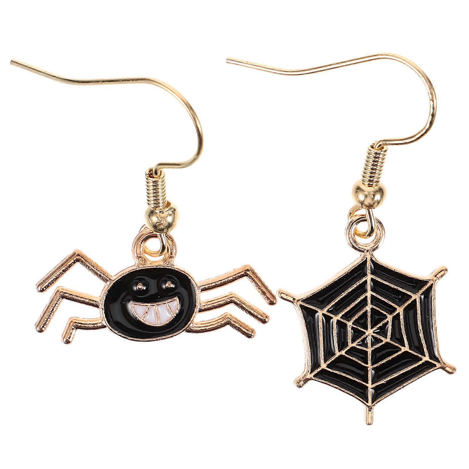 Asymmetric Design Halloween Jewelry For Ladies And Females In Assorted Color Suitable For Daily Use In 1 Pair
