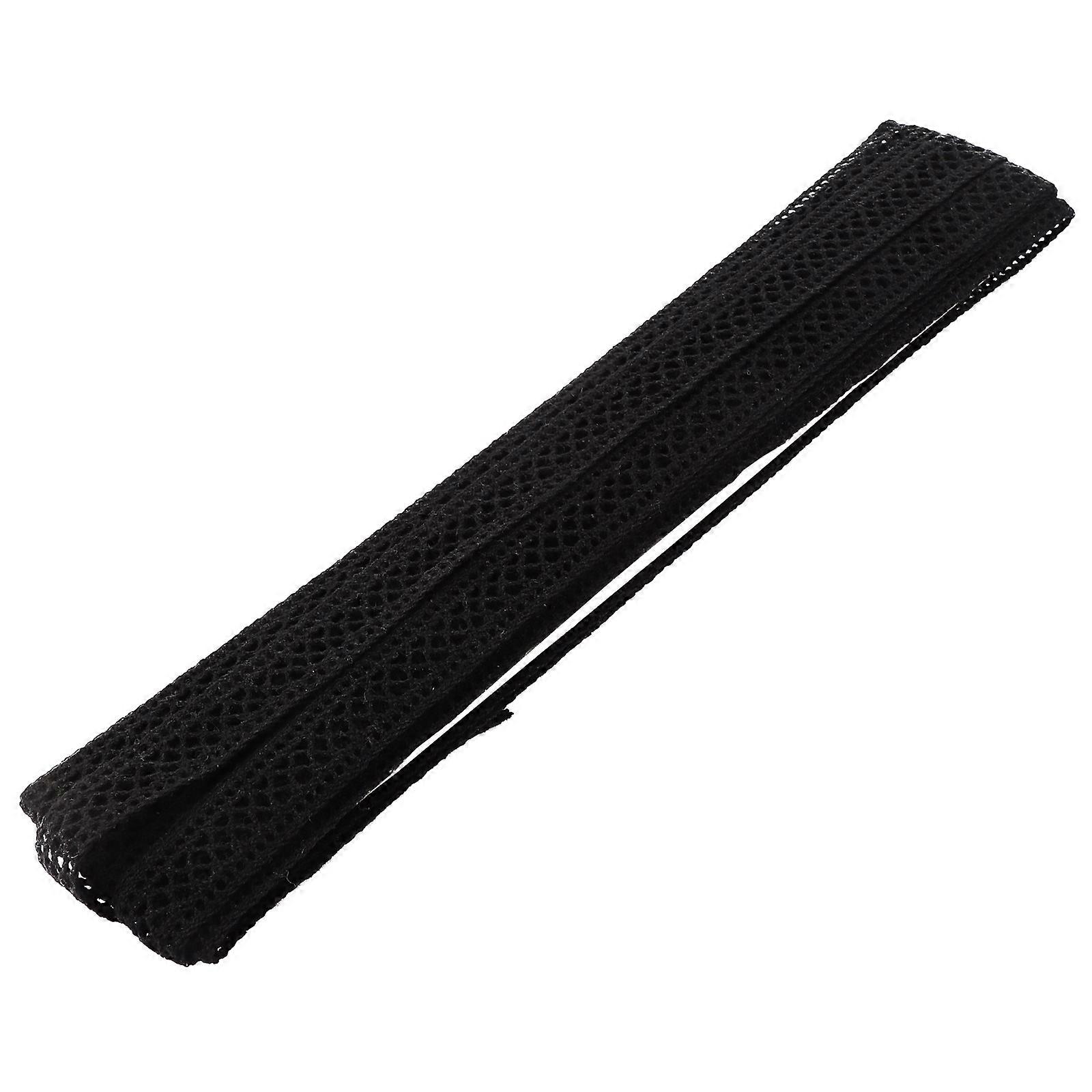 Decorative Flower Border Lace For Craft Enthusiasts In 1Pcs Black 1.8cm Width DIY Projects Application