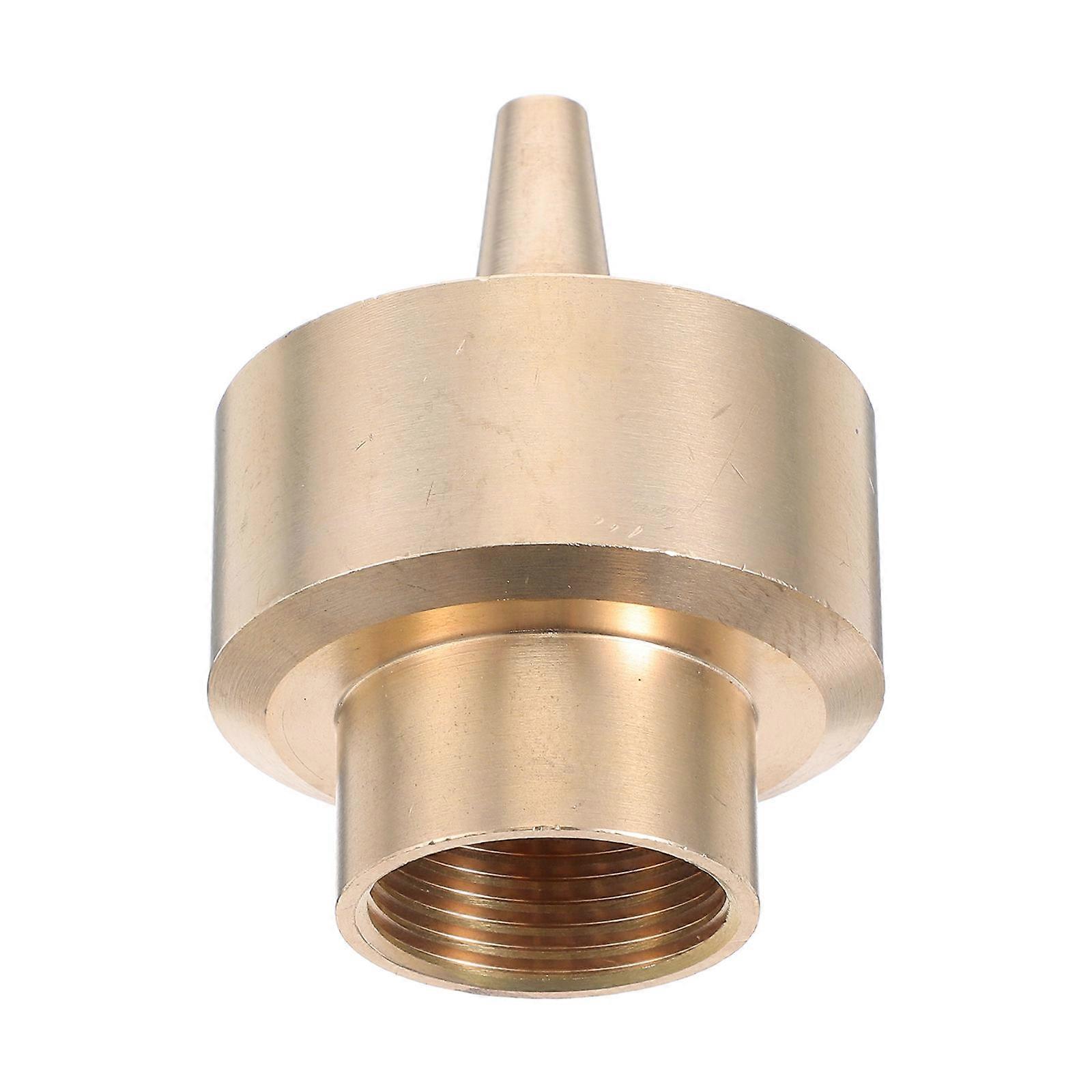 Copper Golden Fountain Nozzle Head for with Durable Multihole Design and Stunning Visual Effects Sprinkler Tool