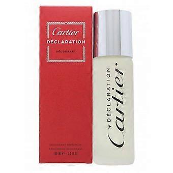 Cartier Declaration 100ml Freshening Deodorant Spray