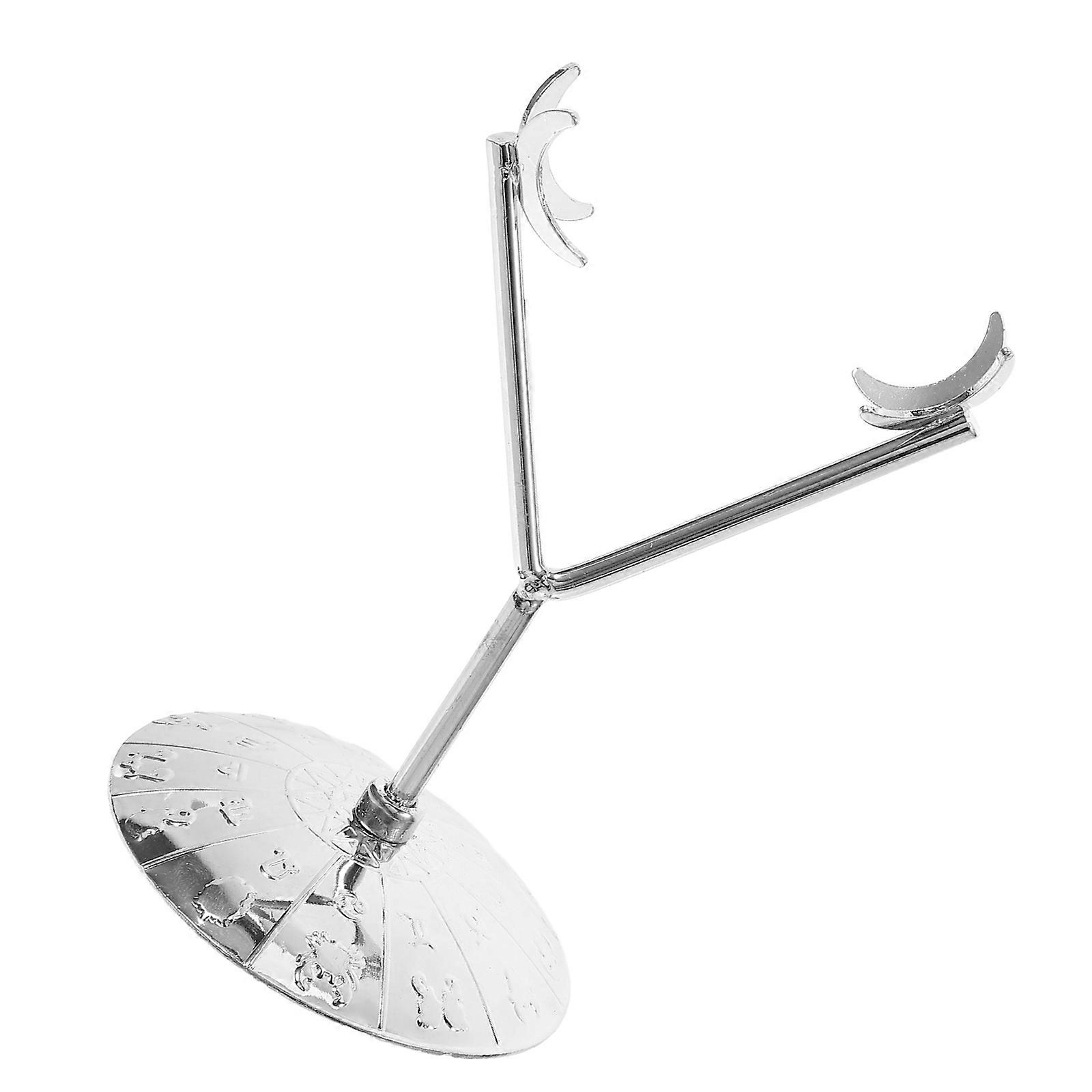 Crystal Sphere Holder Stand, Luxurious Metal Display Easel for Natural Stones, Minerals, Unique Diamonds, Secure Base for Air Plant Glass Decorative