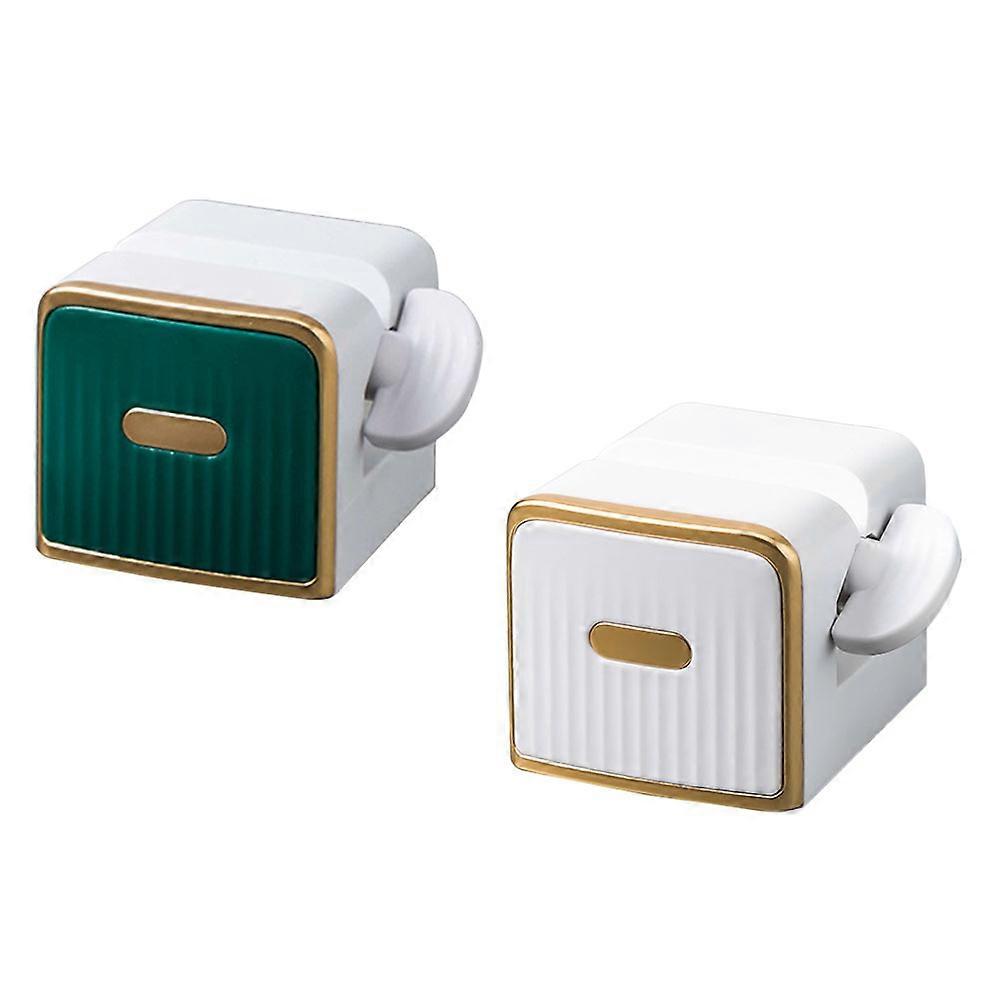 Manual Toothpaste Squeezers for Home Use Durable Plastic Dispensers 2pcs