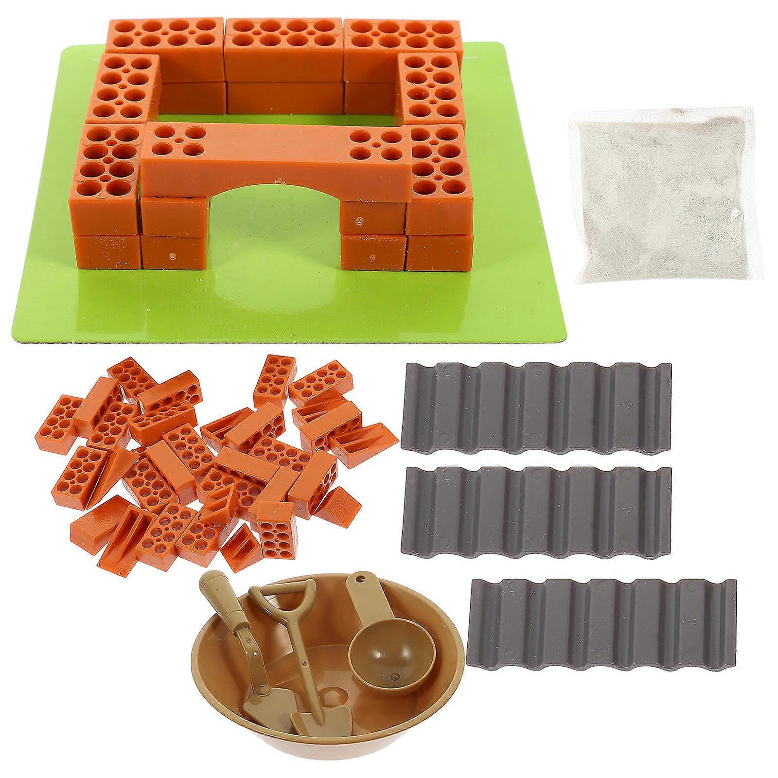 Play House Toys 1 Set Of Mini Bricks Building Sets Targeted For Kids To Improve Memory With Engaging Play