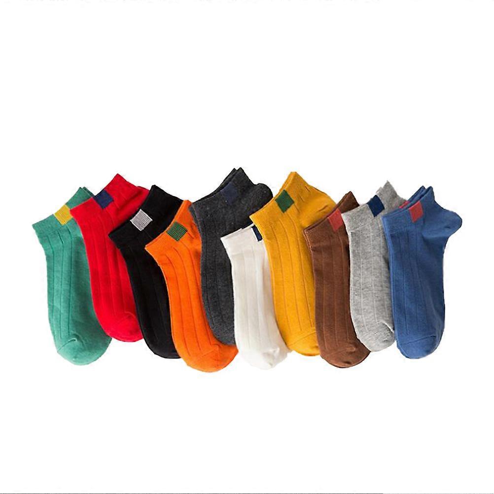 Fashion Short Socks for Women with Good Elasticity and Breathable Cotton Assorted Color One Size Fits Most